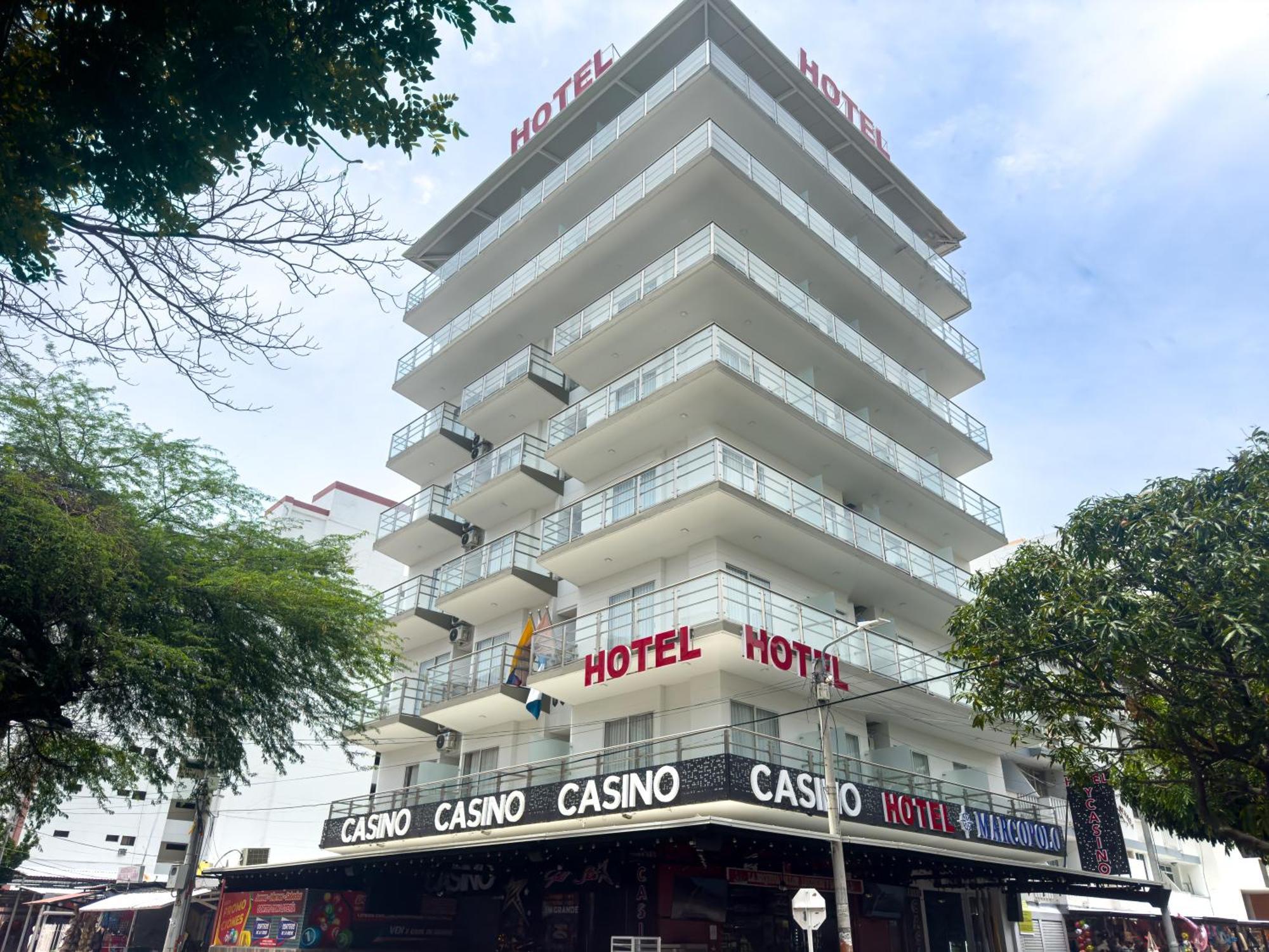 Hotel Marco Polo Rodadero Santa Marta  Eksteriør billede